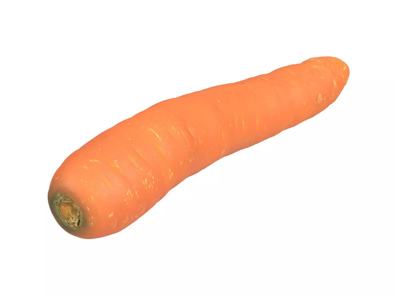 Photorealistic Carrot 3D Scan 3D model_0