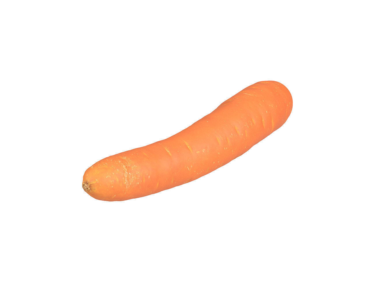 Photorealistic Carrot 3D Scan 3D model_5