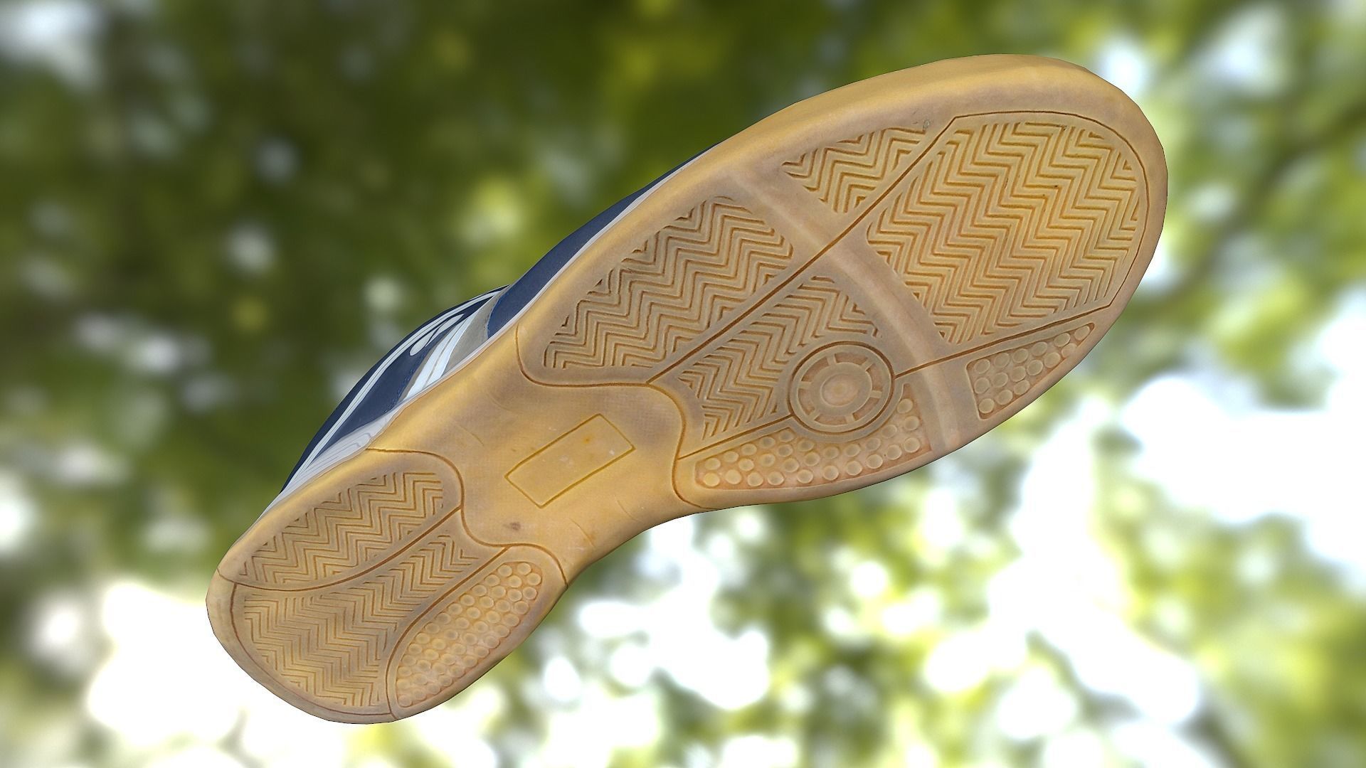 Sport shoe low poly 3D model Low-poly 3D model_6