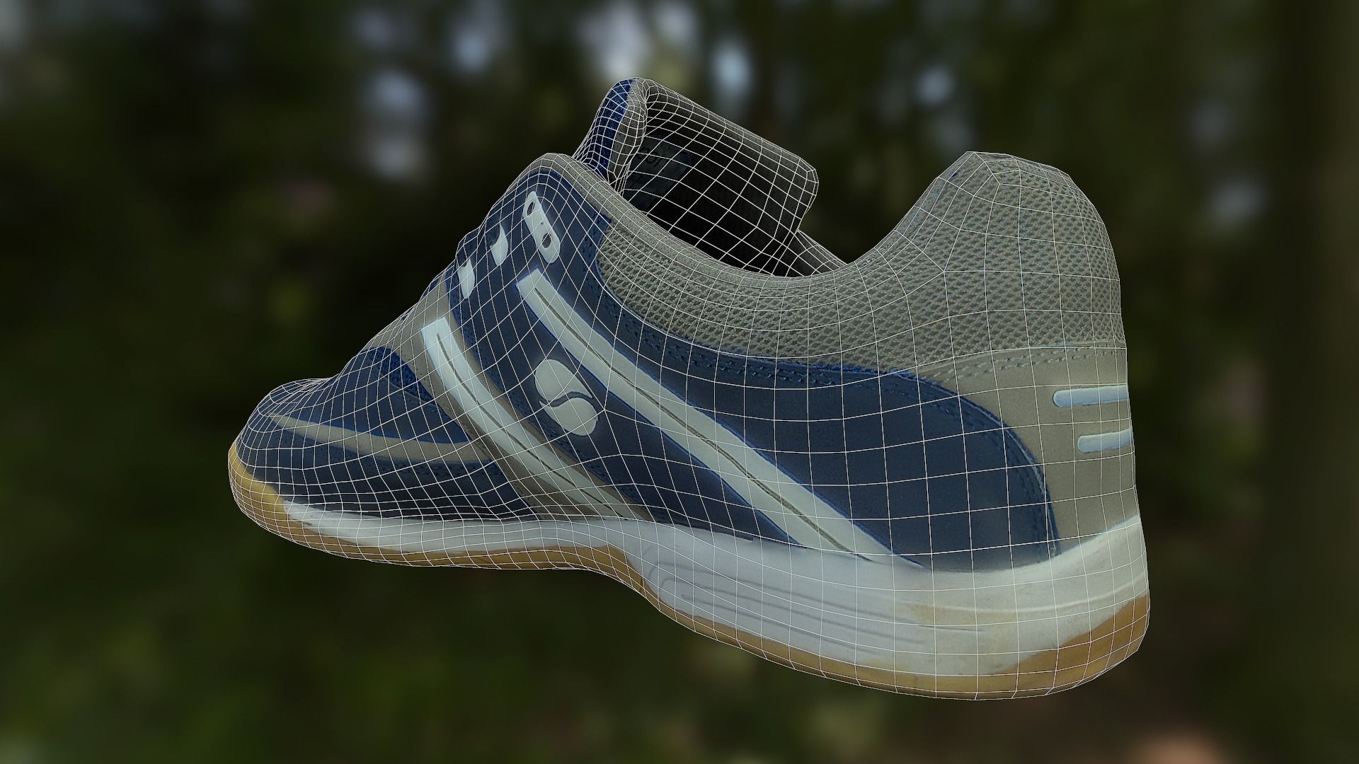 Sport shoe low poly 3D model Low-poly 3D model_10