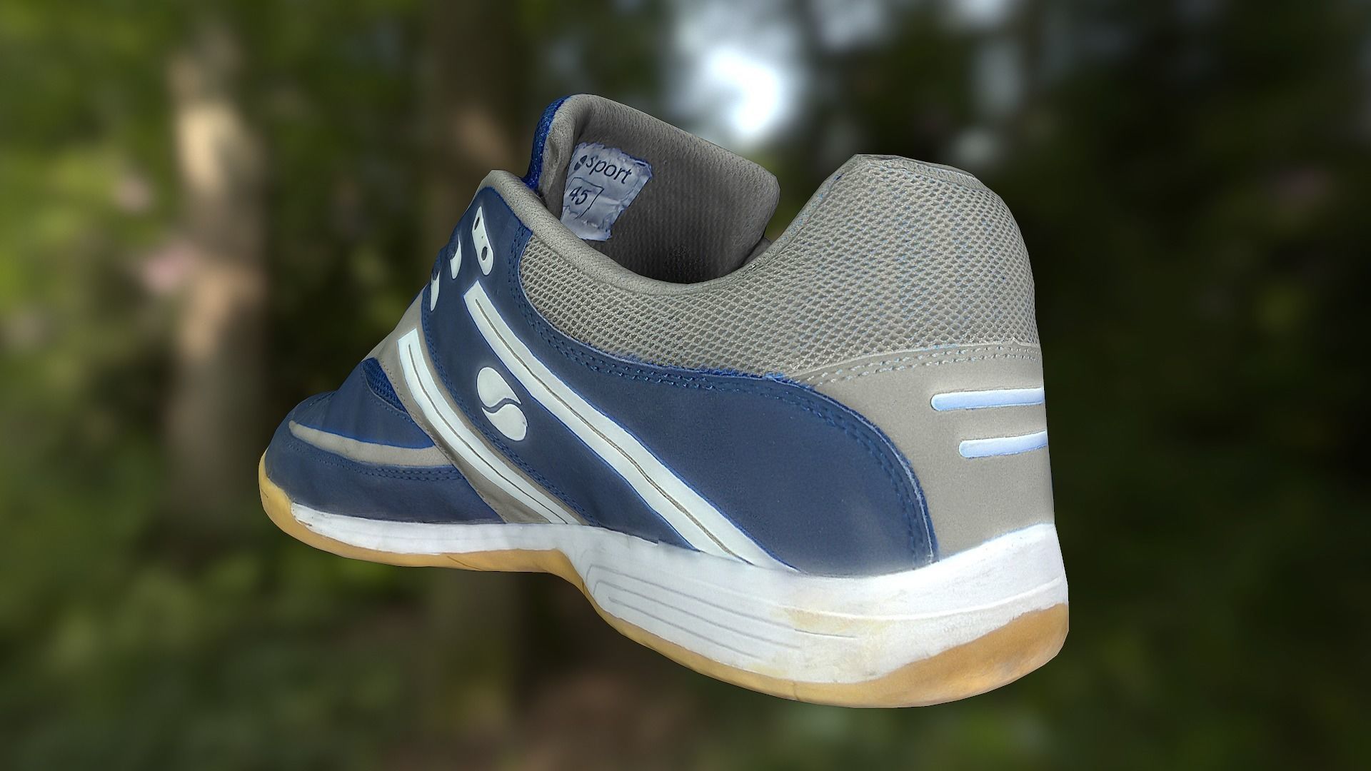 Sport shoe low poly 3D model Low-poly 3D model_3
