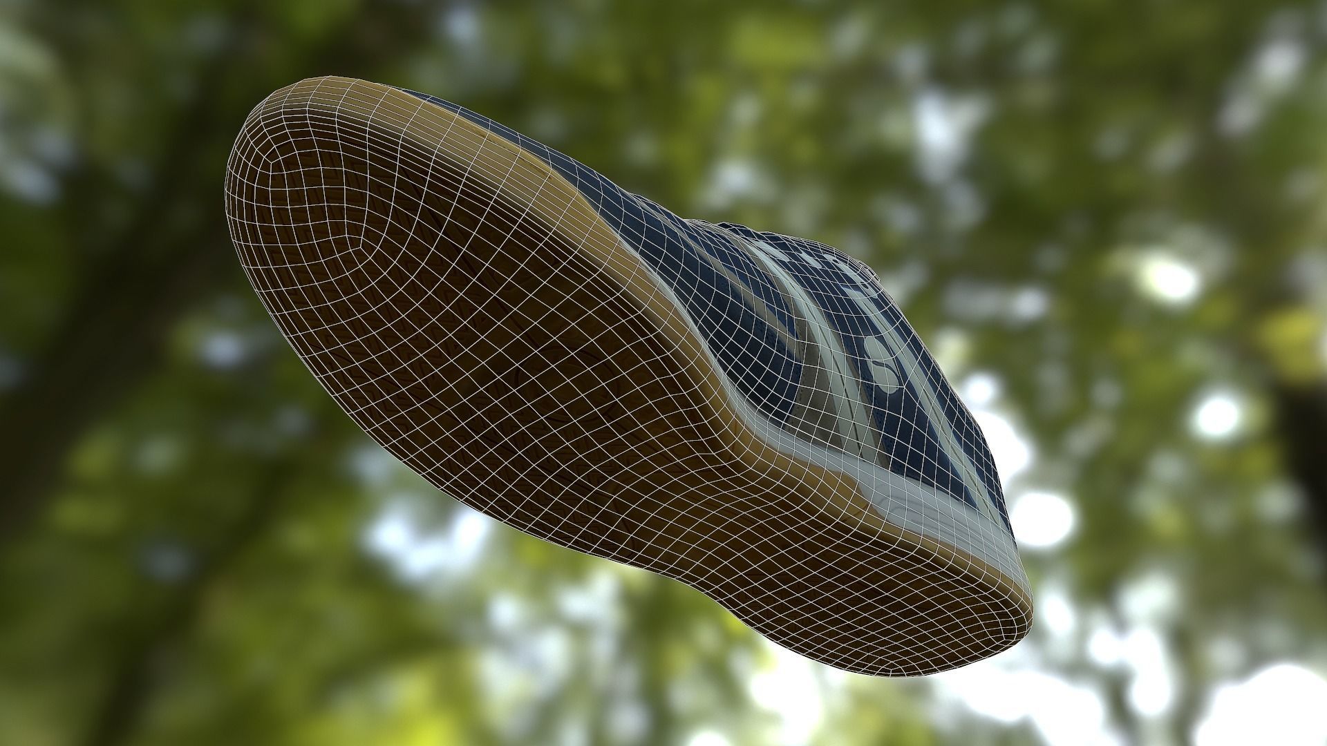 Sport shoe low poly 3D model Low-poly 3D model_15