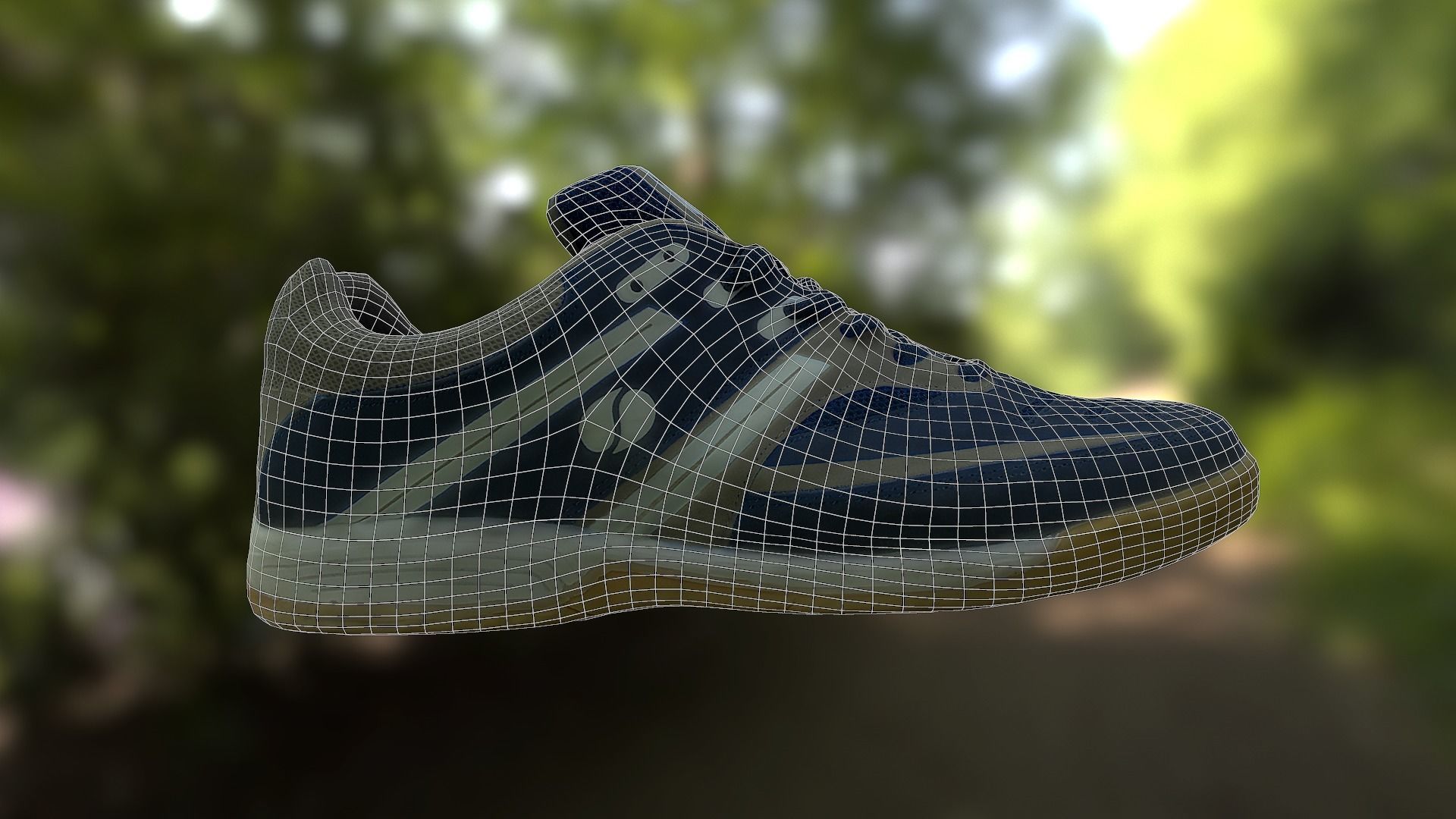 Sport shoe low poly 3D model Low-poly 3D model_12
