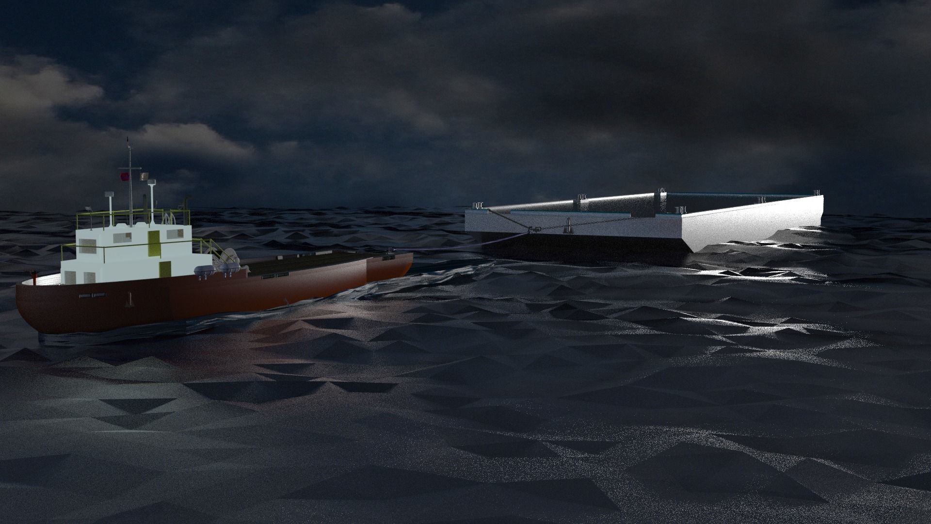 Supoert Vessel  SV BobCat 3D model_2