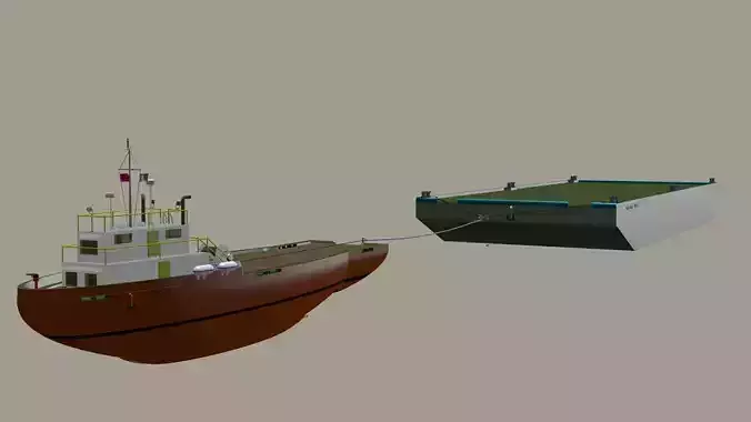 Supoert Vessel  SV BobCat 3D model