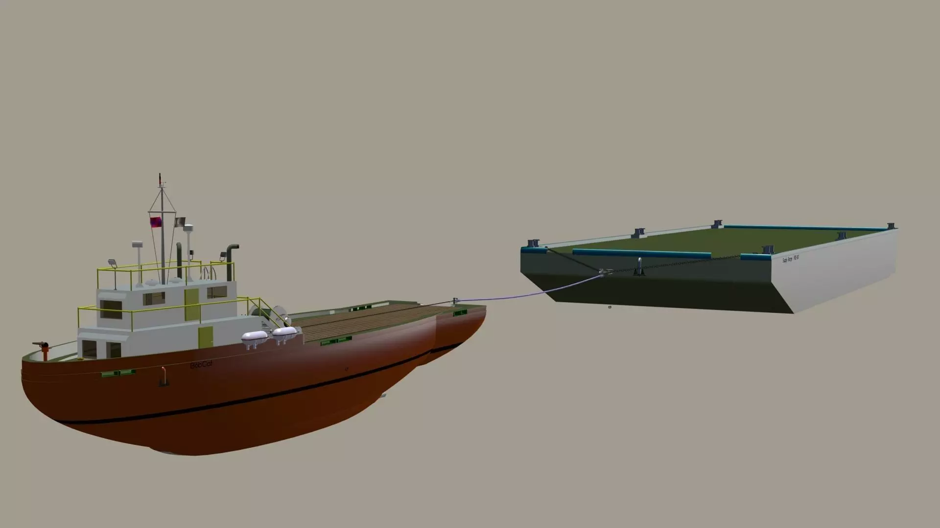 Supoert Vessel  SV BobCat 3D model_0