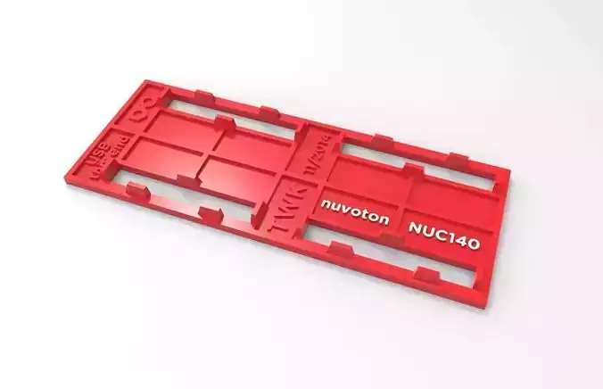 Nuvoton NUC140 Soldering Jig Free 3D model
