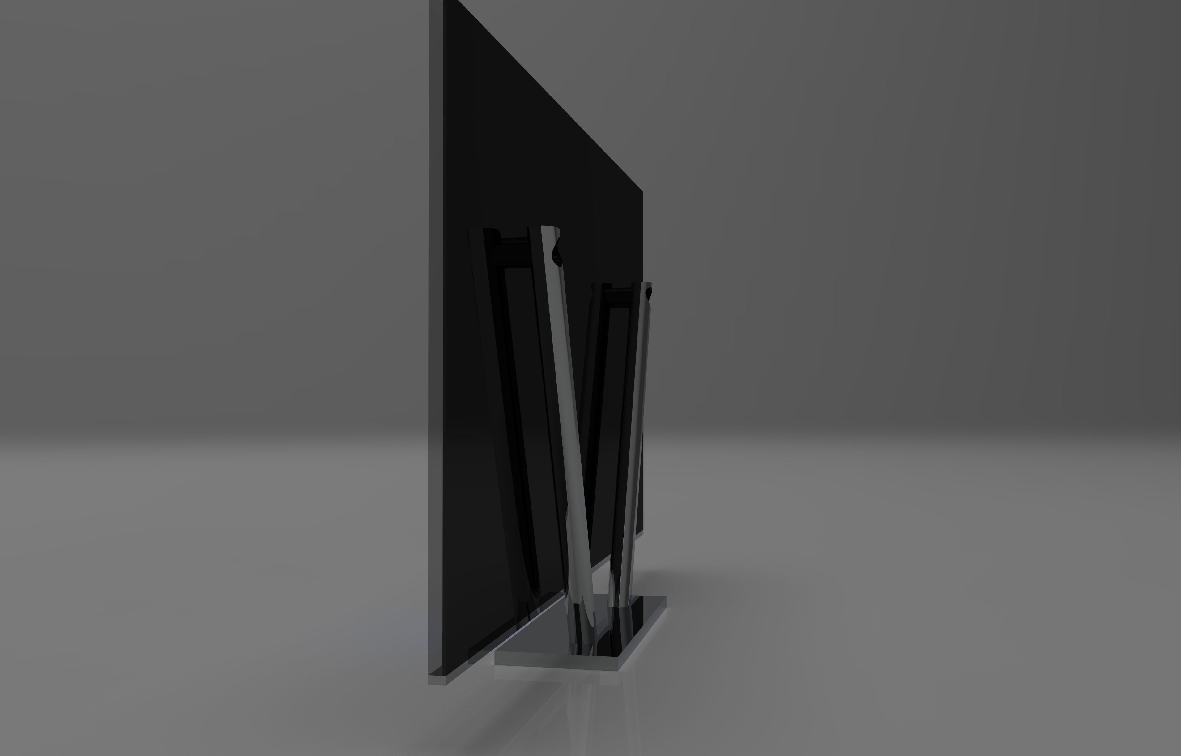 Next Gen 16k TV 3D model_1