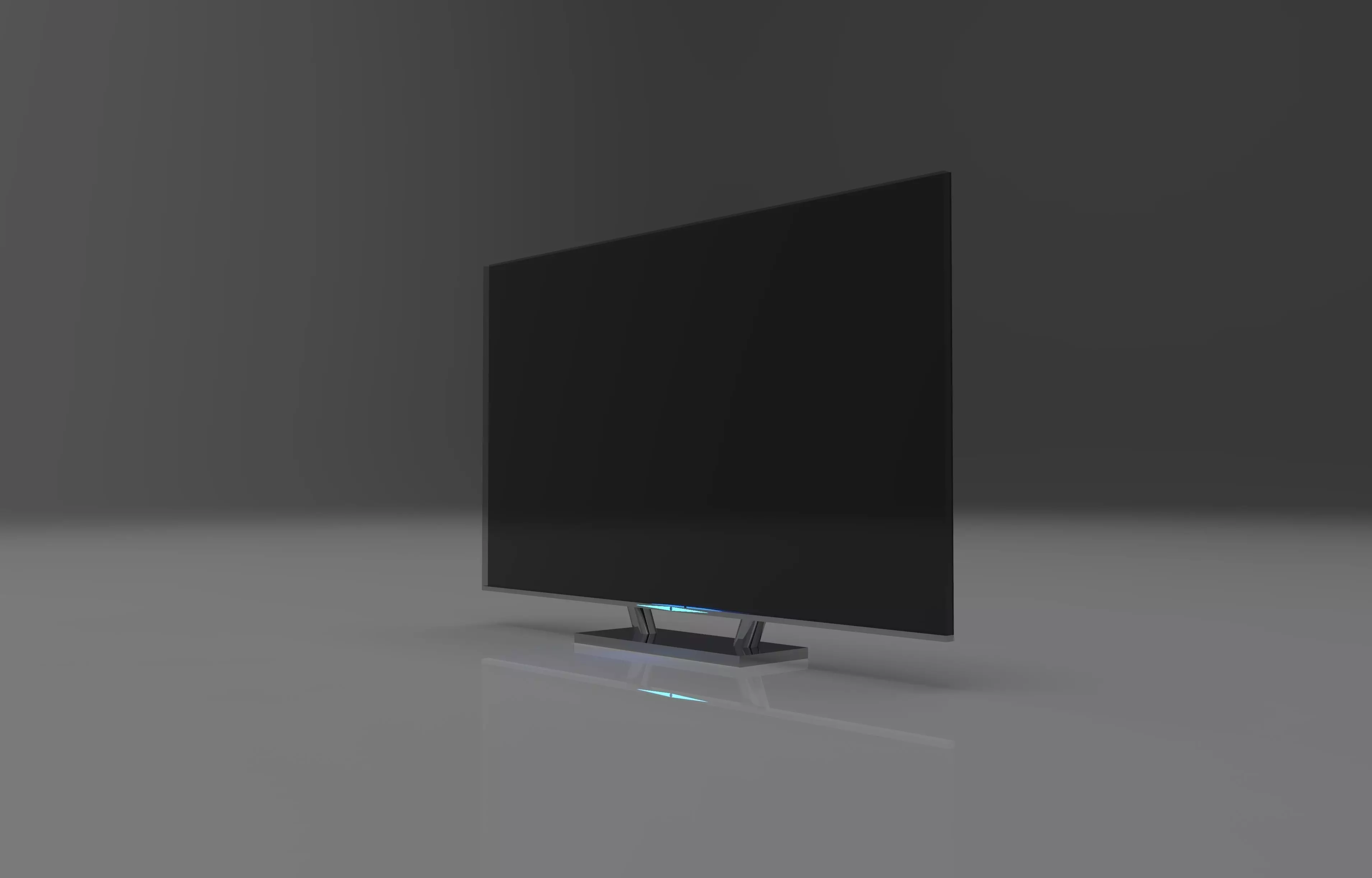 Next Gen 16k TV 3D model_0