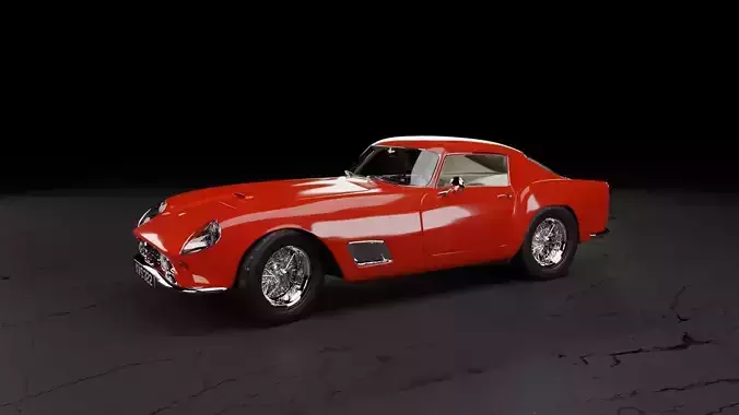 Ferrari 250 GT Berlinetta Tour de france 58 3D model