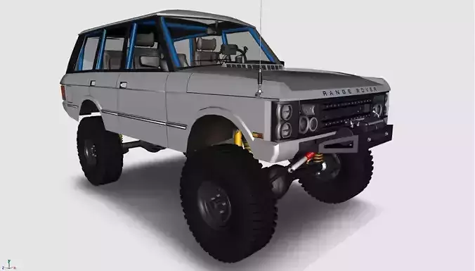 Land rover Range rover classic 4x4 off road rock crawler xtreme  3D model