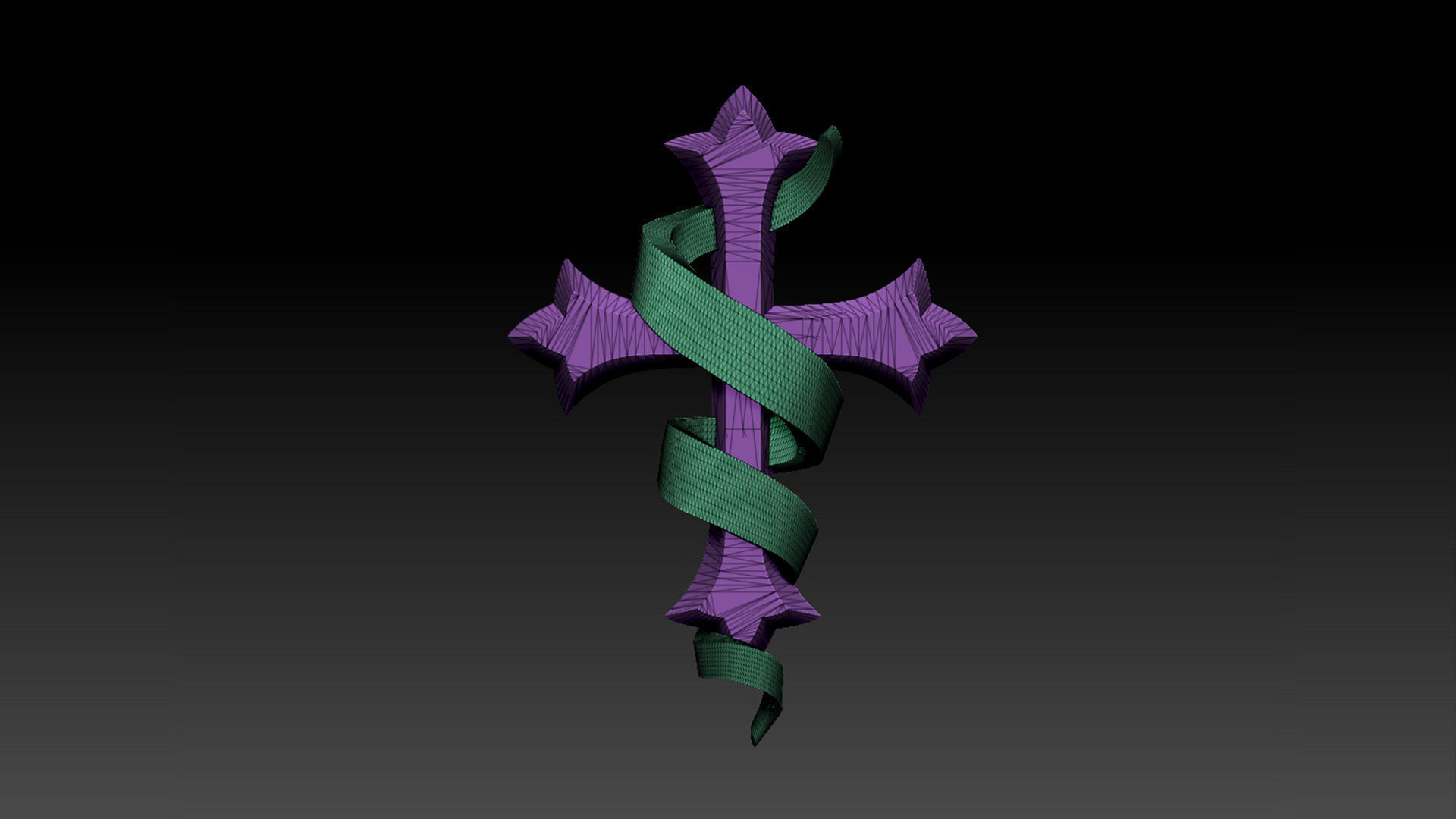 cross 3D print model_61