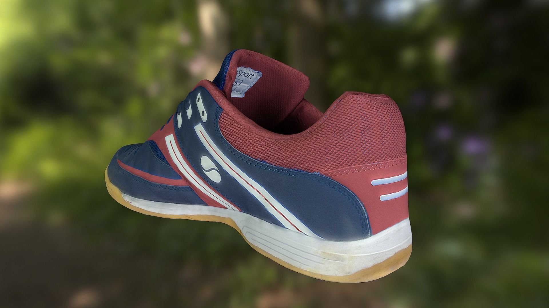 Sport shoe low poly 3D model Low-poly 3D model_3