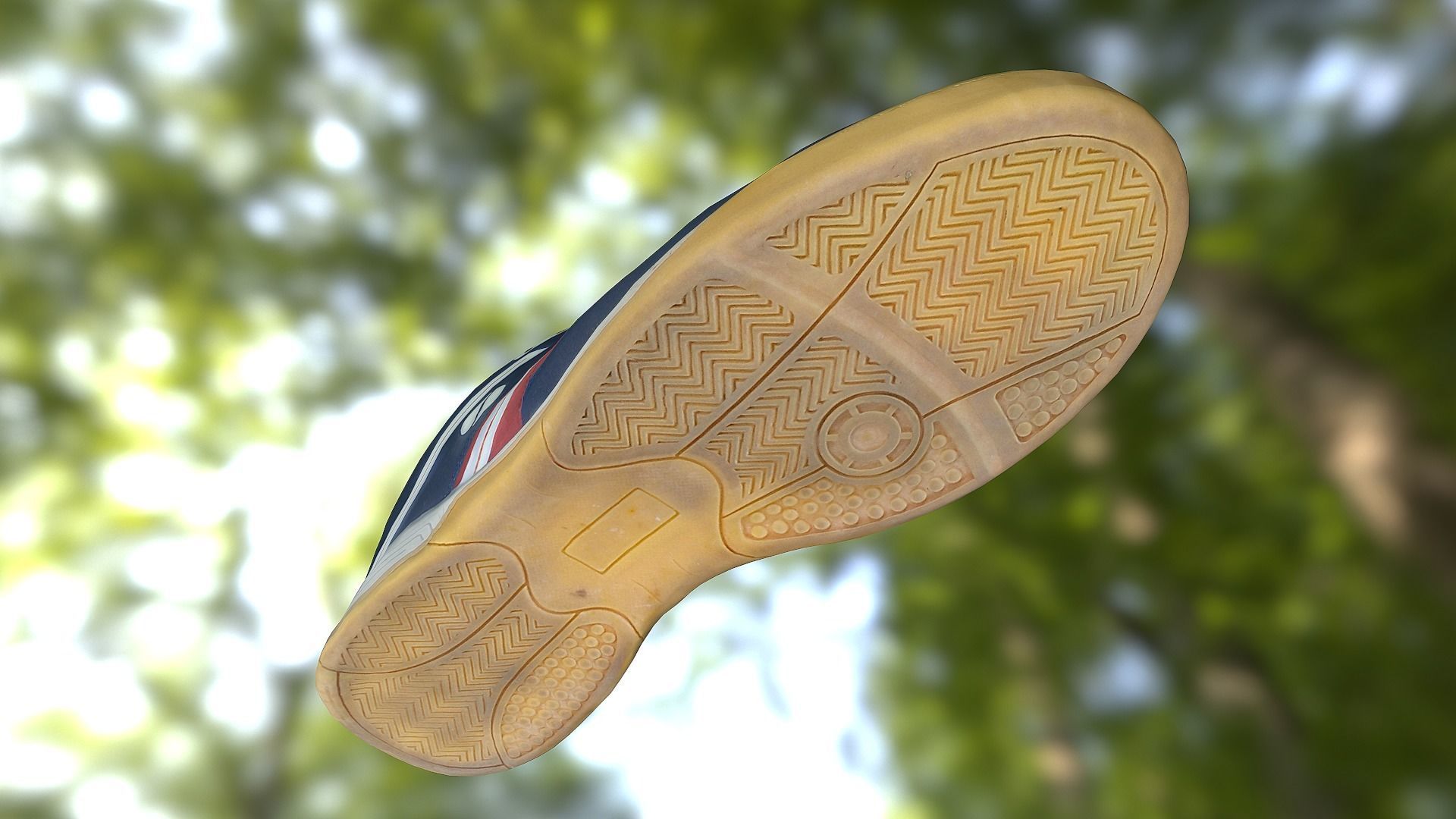 Sport shoe low poly 3D model Low-poly 3D model_6