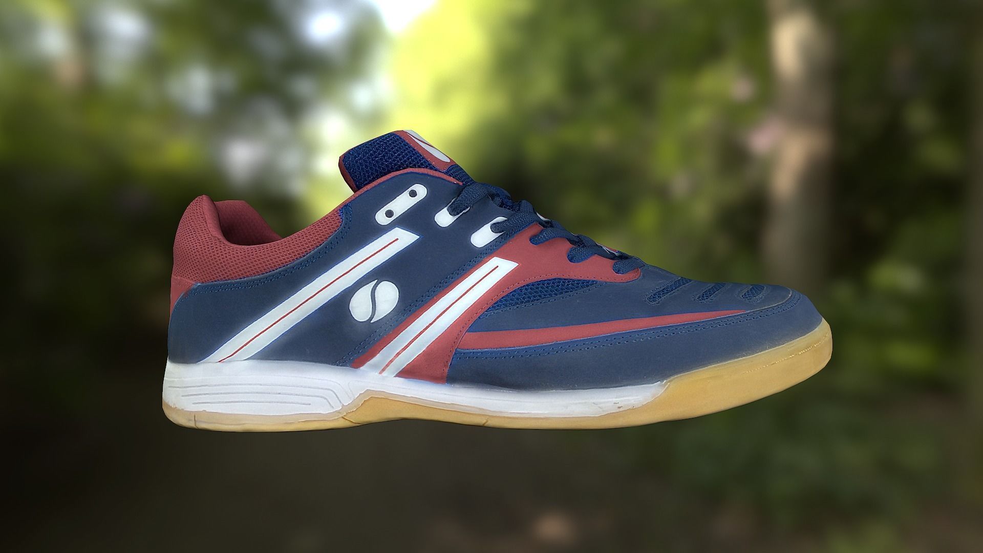 Sport shoe low poly 3D model Low-poly 3D model_4