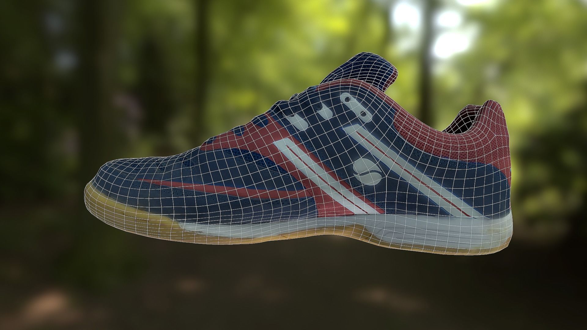 Sport shoe low poly 3D model Low-poly 3D model_13