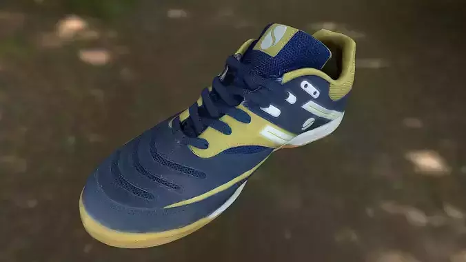Sport shoe low poly 3D model