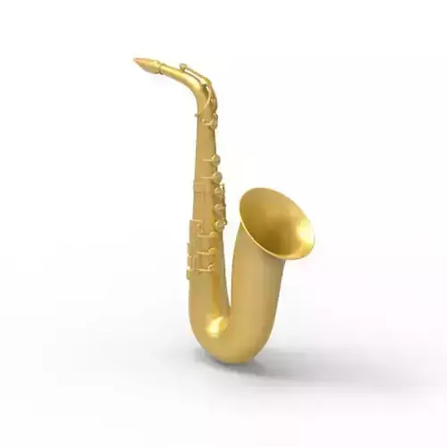 Saxophone golden
