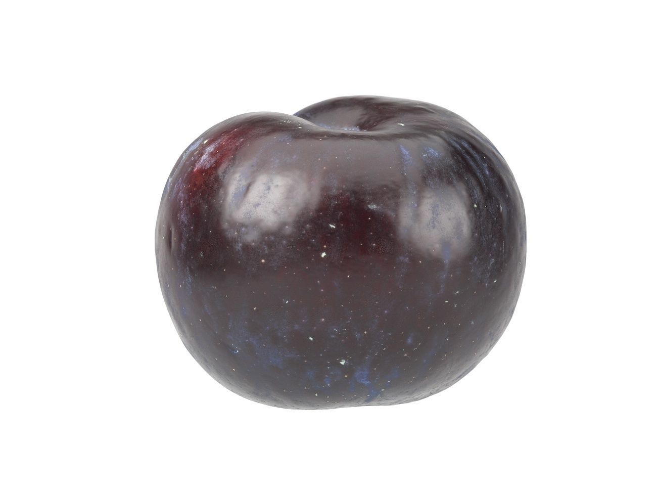 Photorealistic Plum 3D Scan 3D model_4