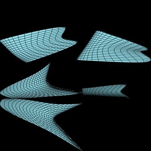 air ship 3D model_19