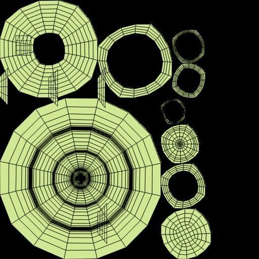 air ship 3D model_22