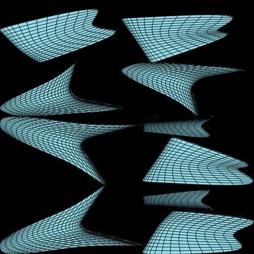 air ship 3D model_23