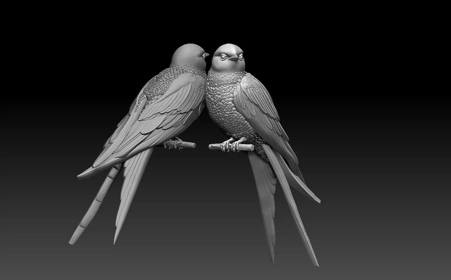 swallow 3D print model_0