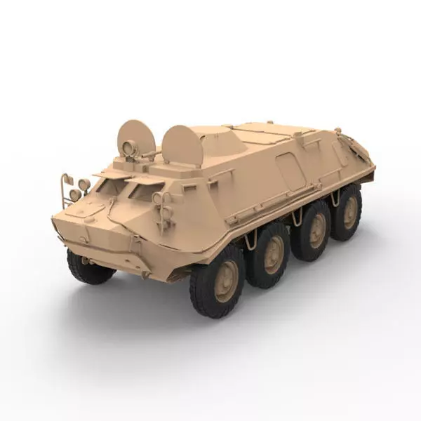 BTR 60PB Russian 3D model_0
