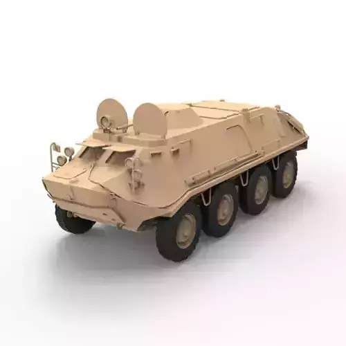 BTR 60PB Russian 3D model