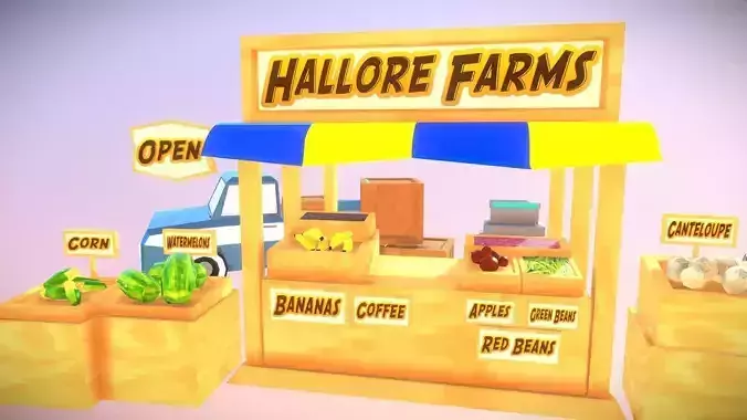 Modular Farmers Market Stall