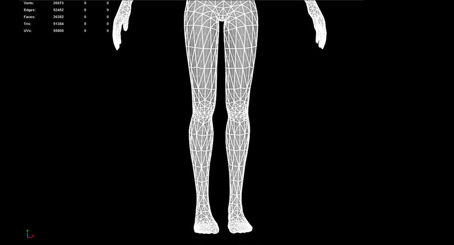 Bloodelf Female Full Rig and HumanIK Low-poly 3D model_12