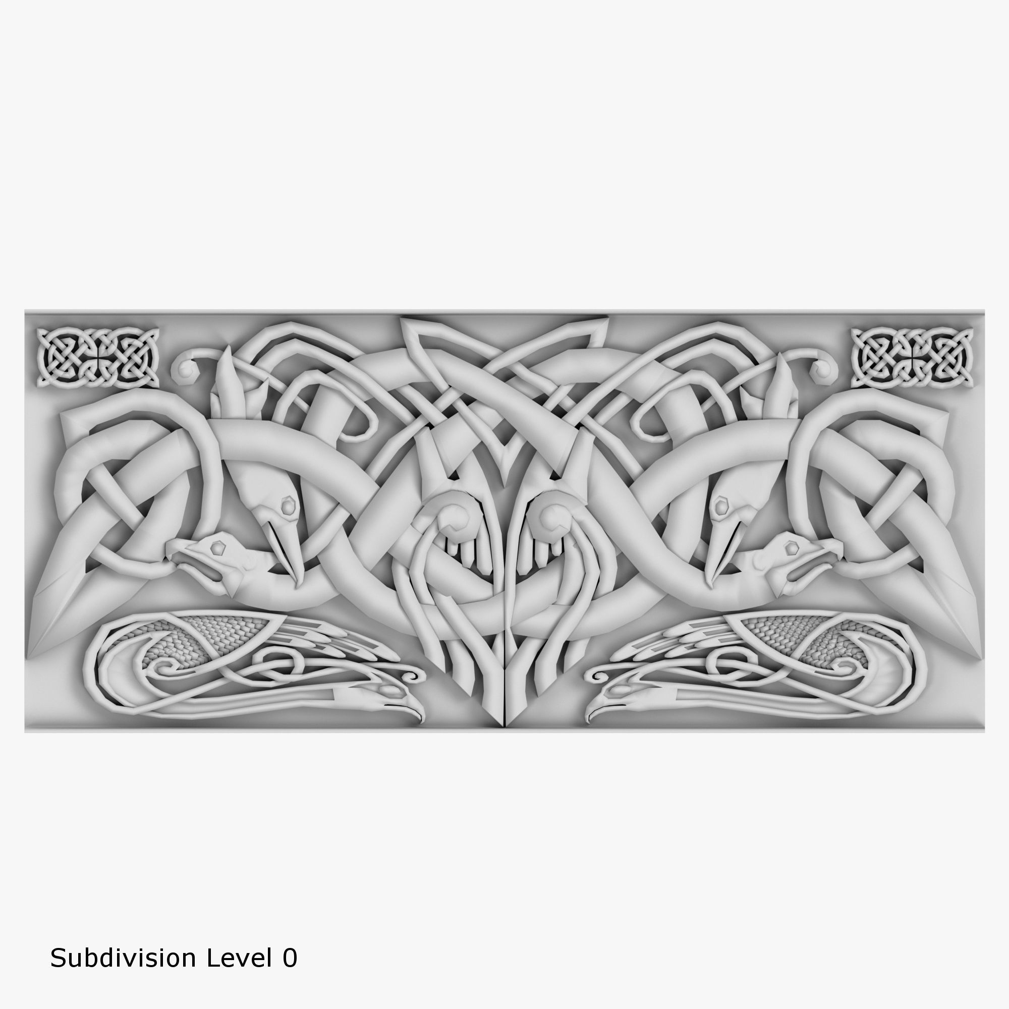 Celtic Ornaments Collection 3D model_7