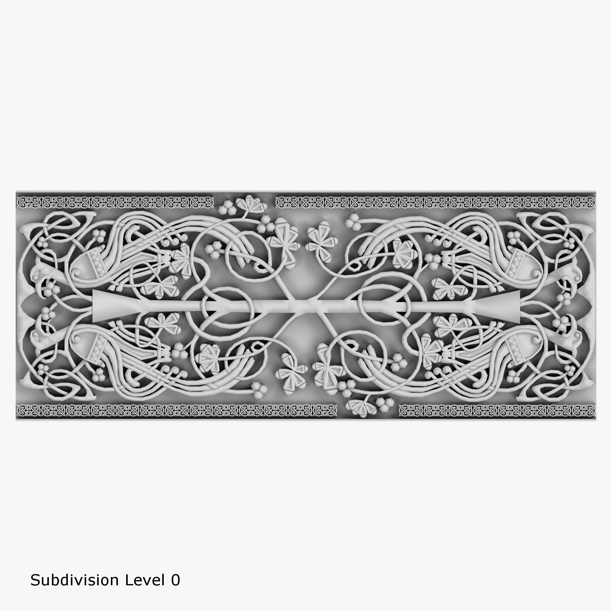 Celtic Ornaments Collection 3D model_19