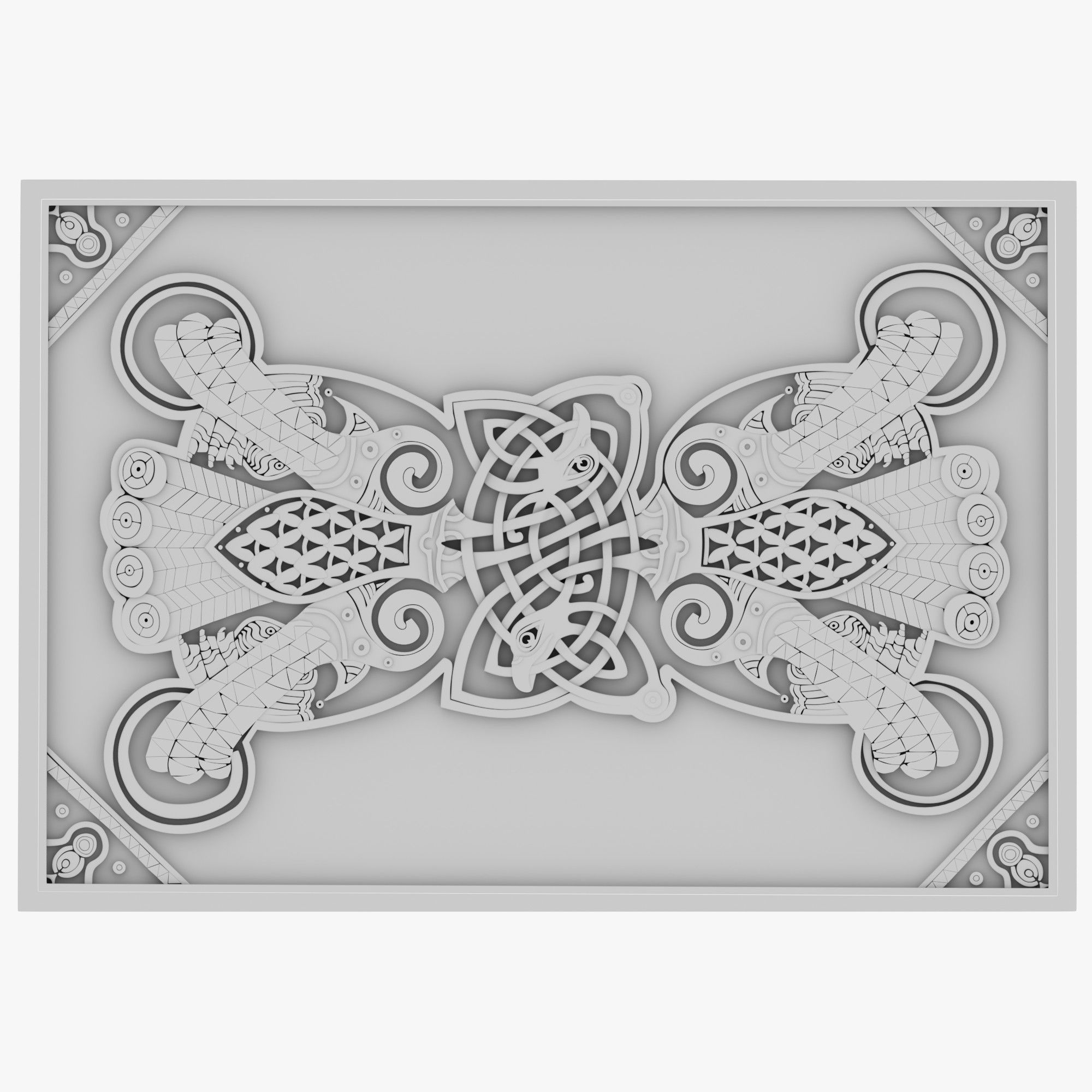 Celtic Ornaments Collection 3D model_40