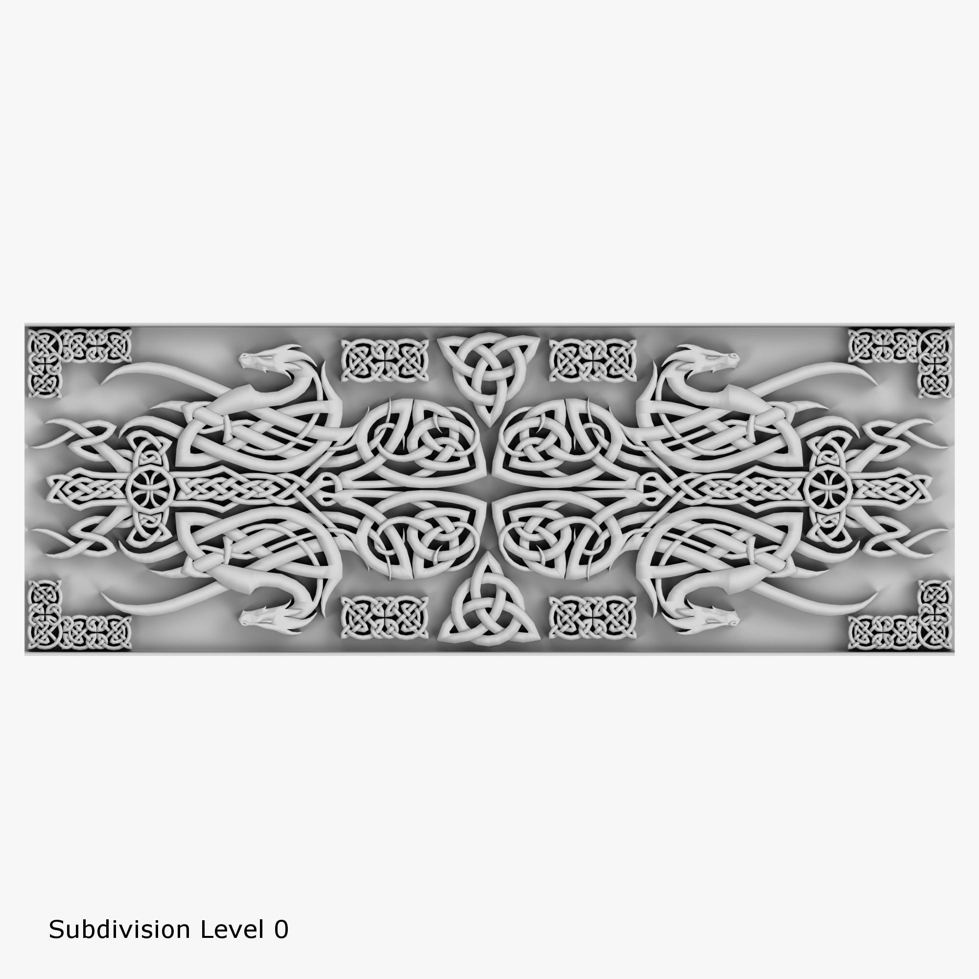 Celtic Ornaments Collection 3D model_25