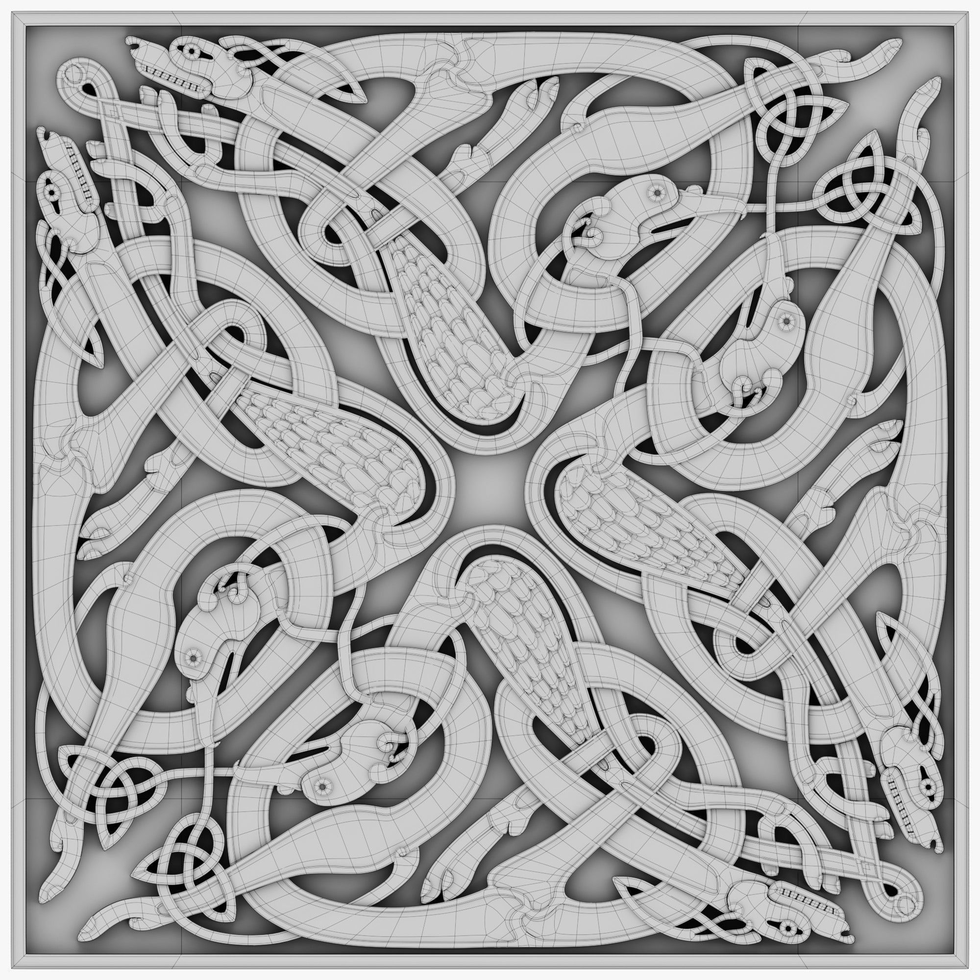 Celtic Ornaments Collection 3D model_51