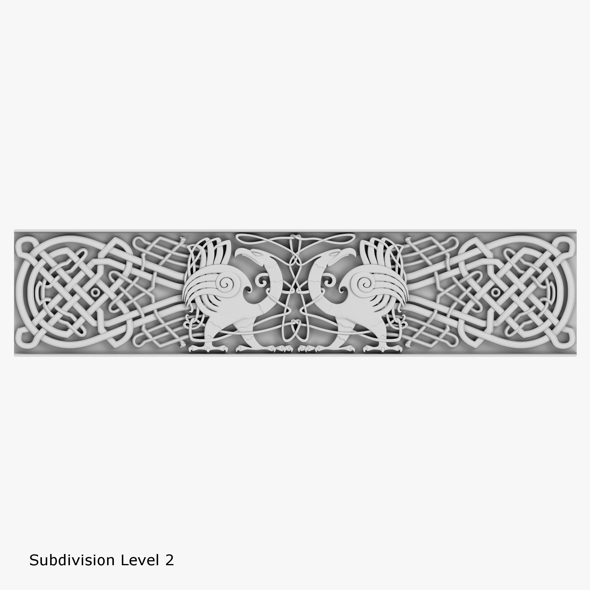 Celtic Ornaments Collection 3D model_5