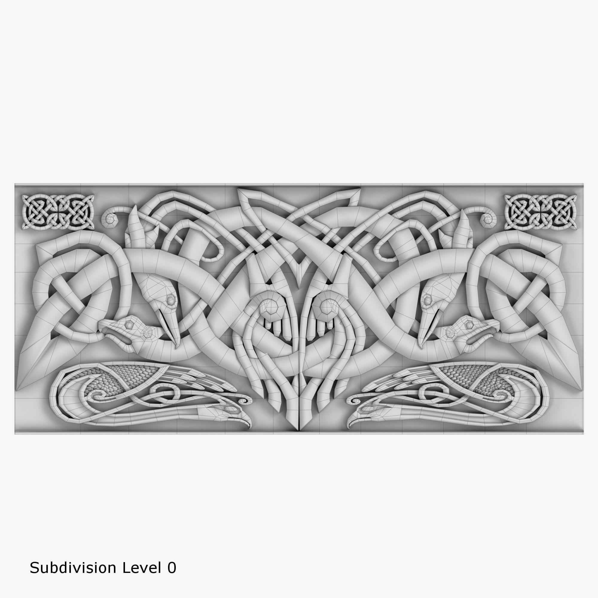 Celtic Ornaments Collection 3D model_9