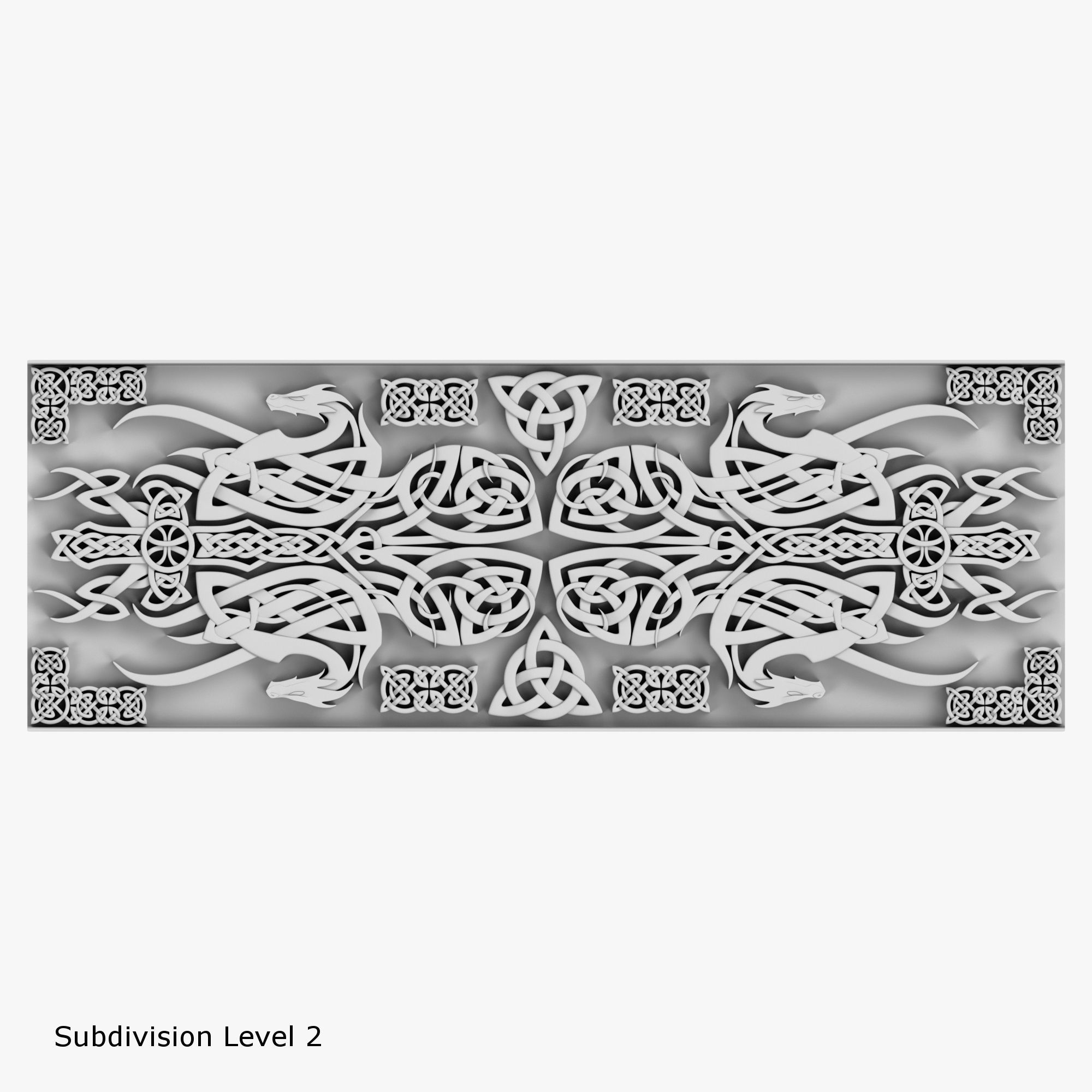 Celtic Ornaments Collection 3D model_26