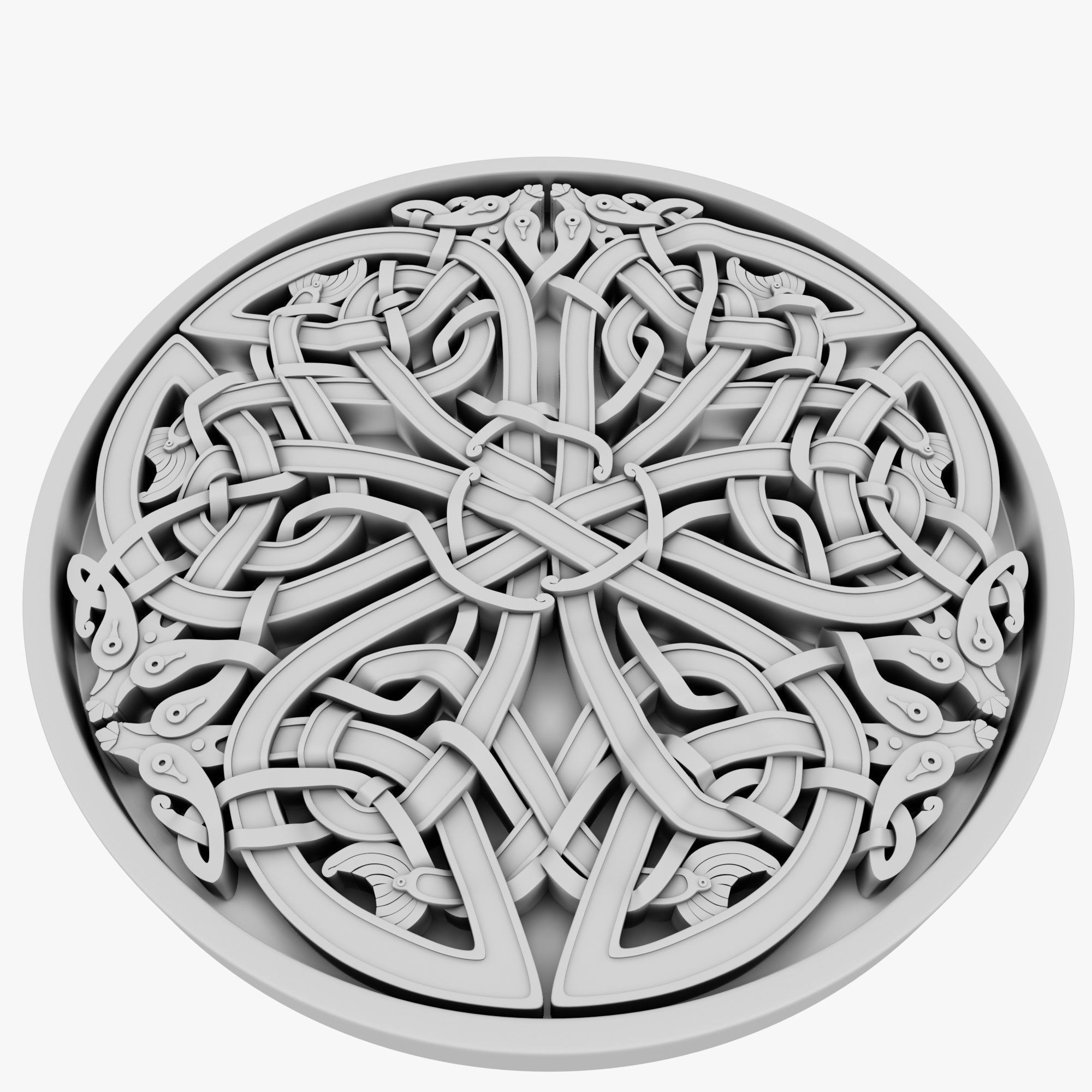 Celtic Ornaments Collection 3D model_78