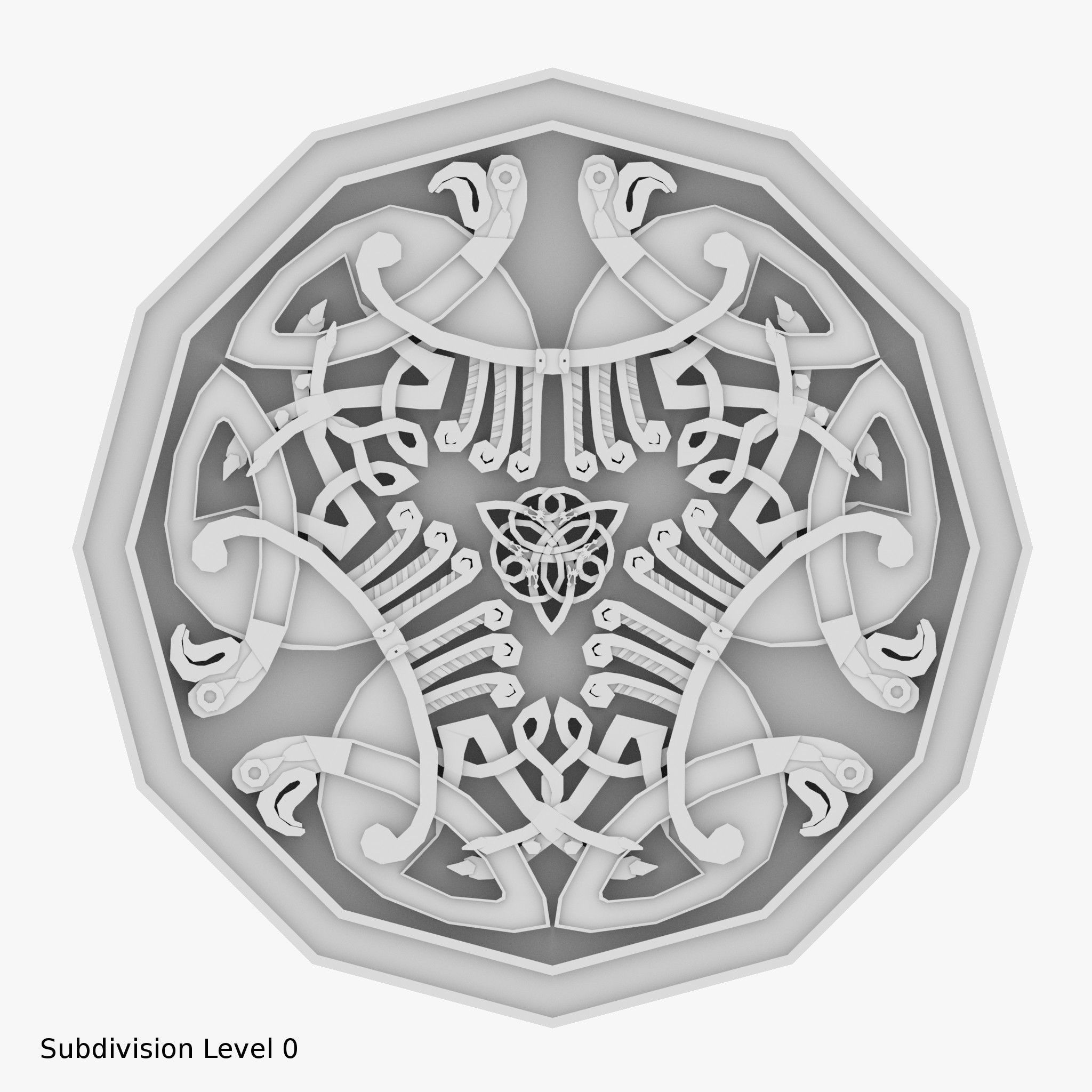 Celtic Ornaments Collection 3D model_34