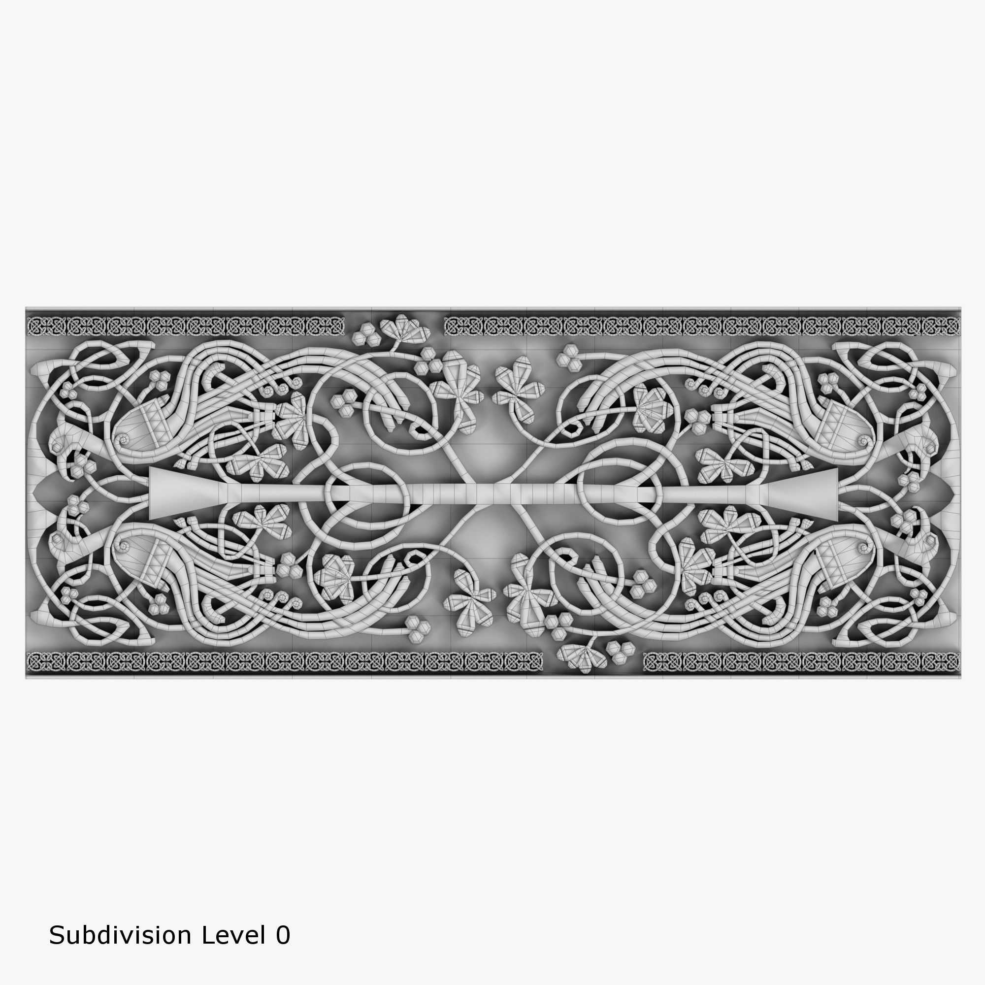 Celtic Ornaments Collection 3D model_21