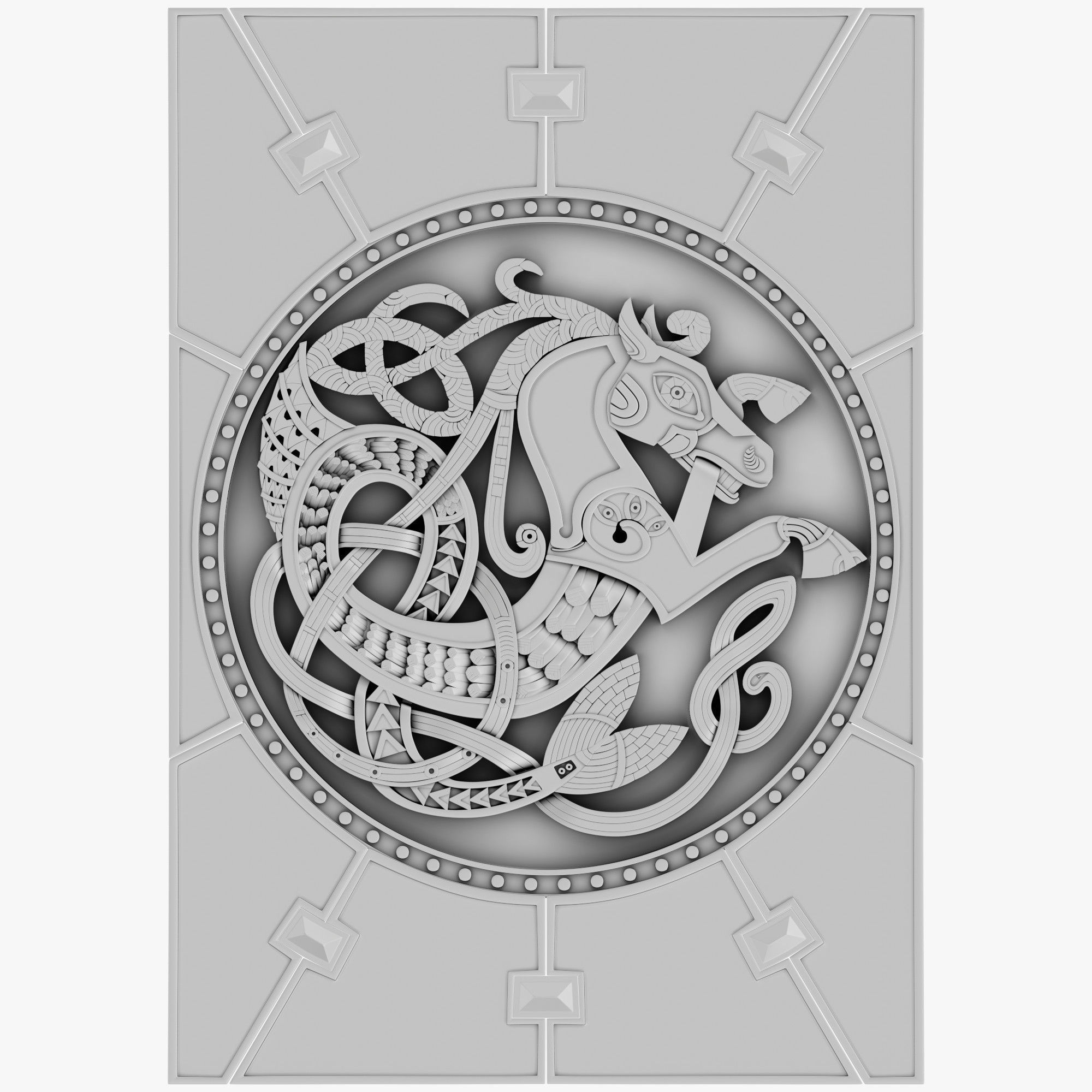 Celtic Ornaments Collection 3D model_64