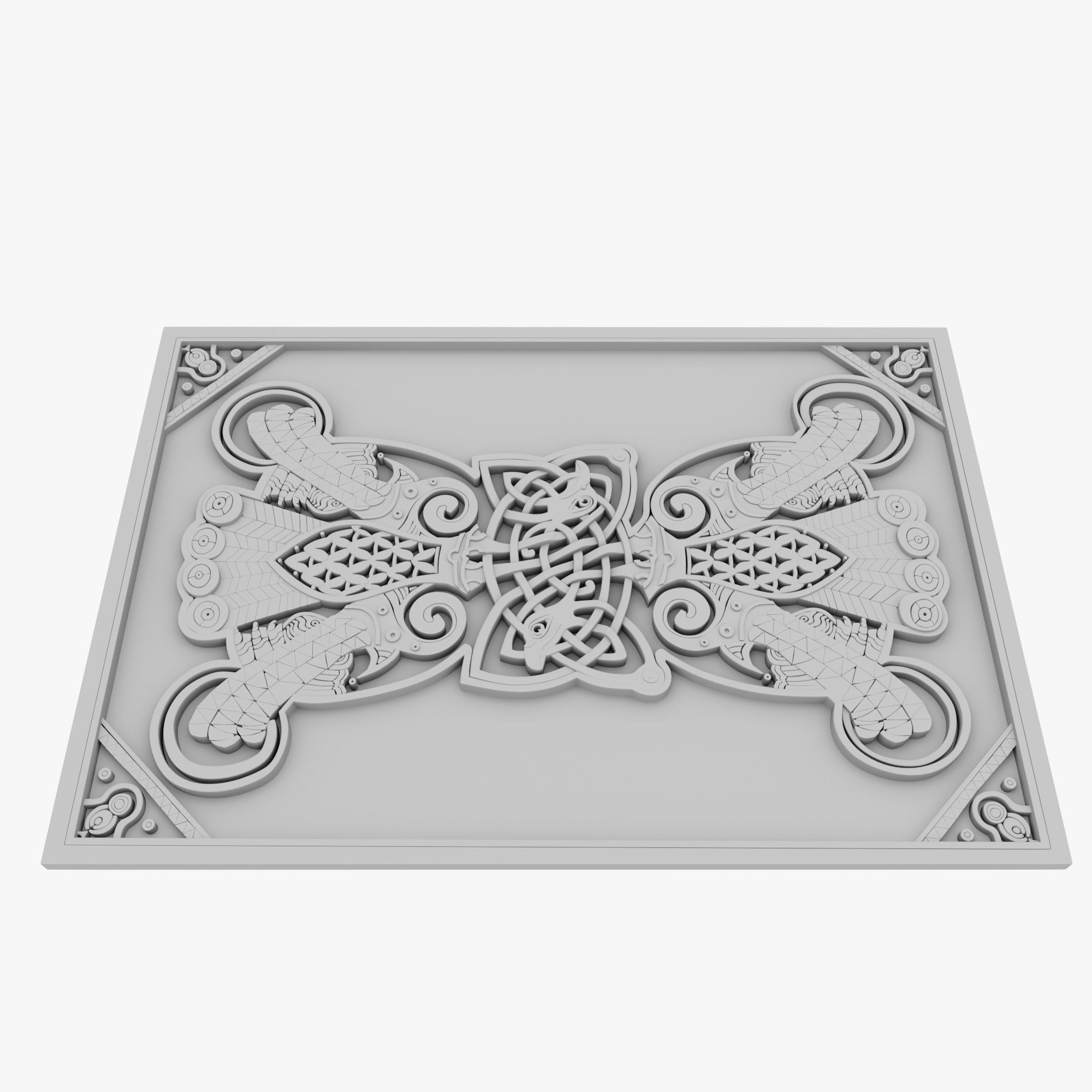 Celtic Ornaments Collection 3D model_41