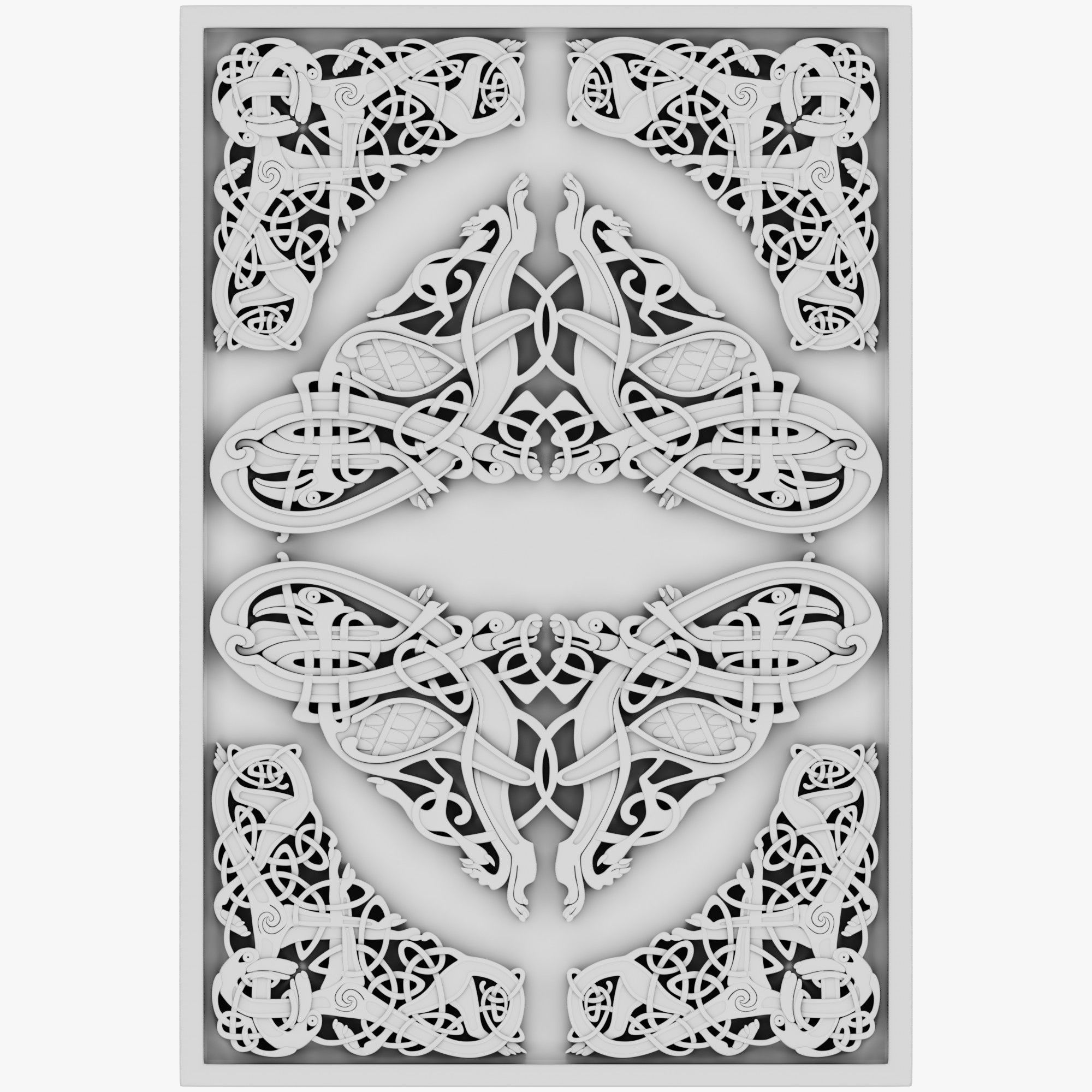 Celtic Ornaments Collection 3D model_68