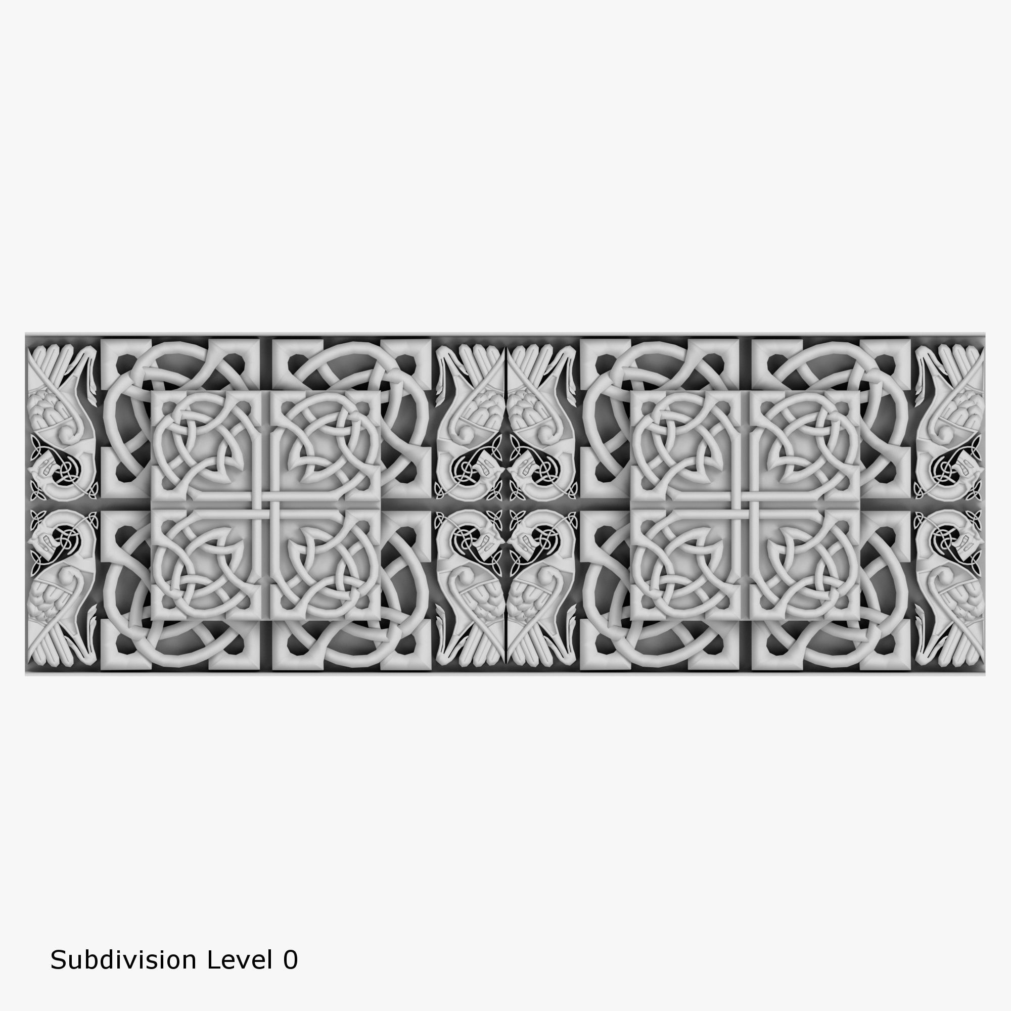 Celtic Ornaments Collection 3D model_22