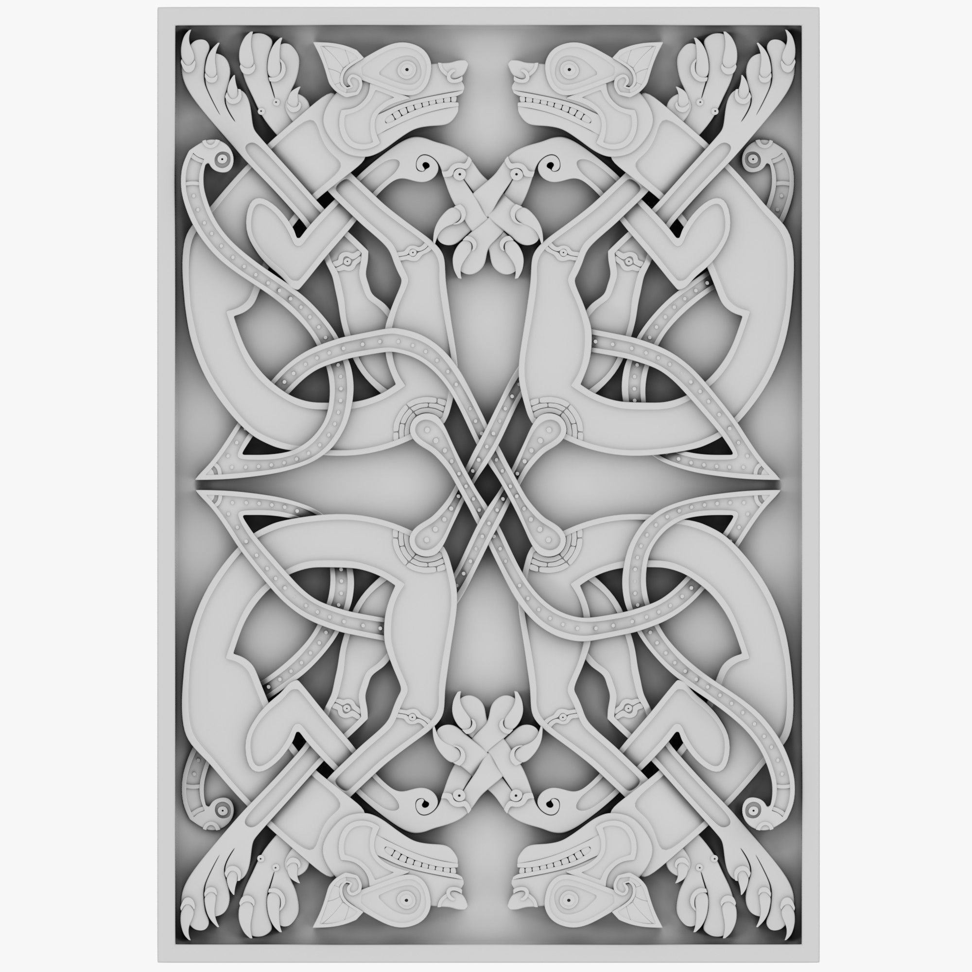 Celtic Ornaments Collection 3D model_52