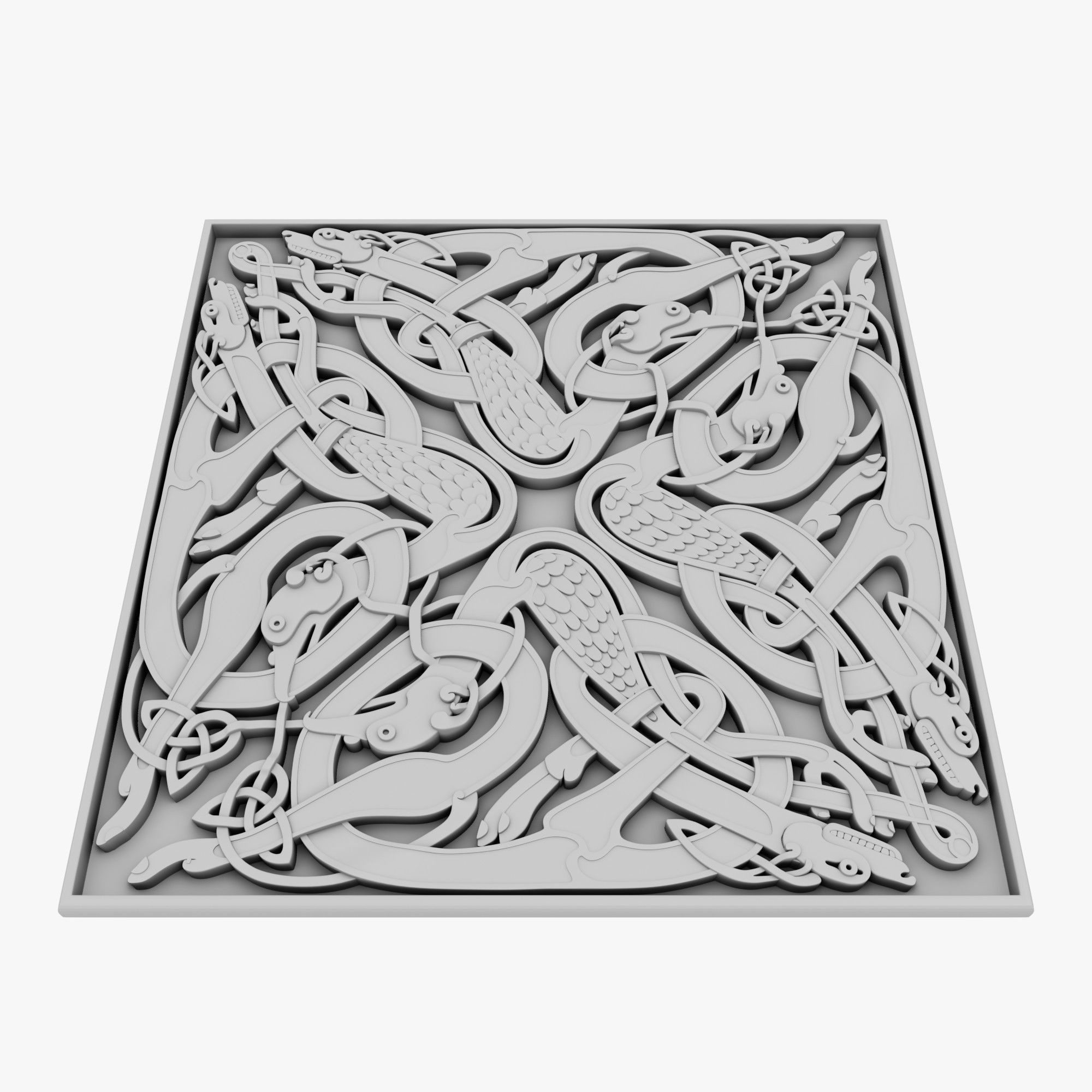 Celtic Ornaments Collection 3D model_50