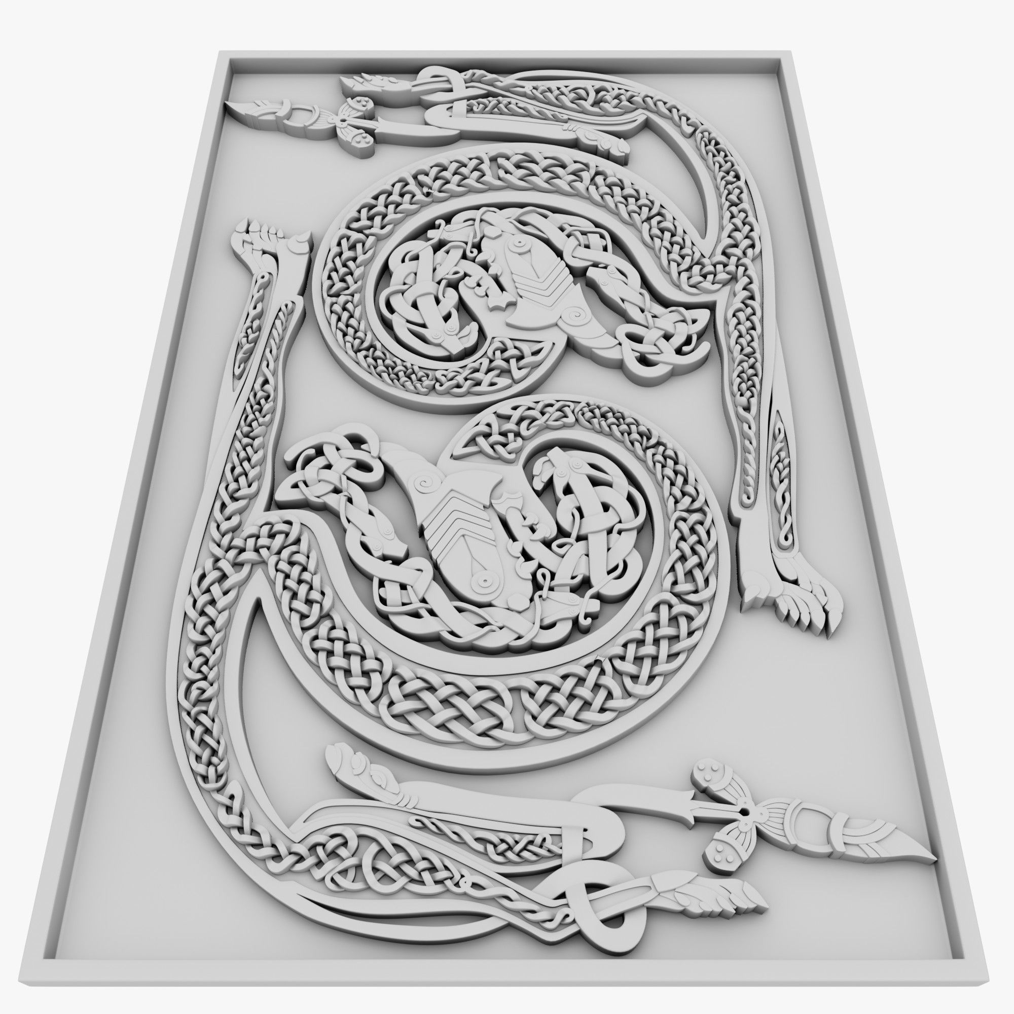 Celtic Ornaments Collection 3D model_56