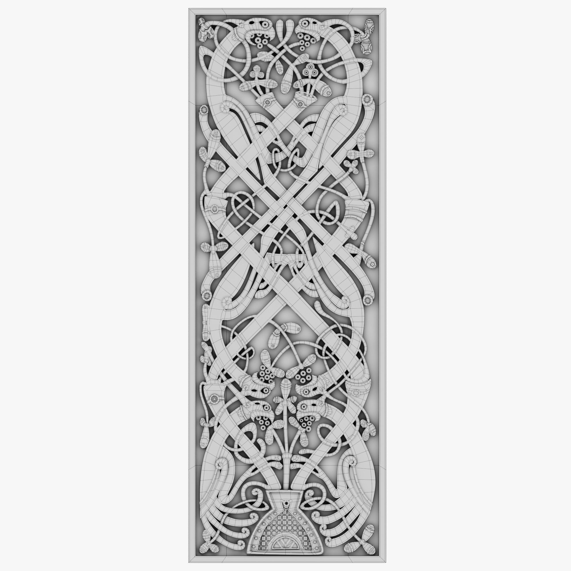 Celtic Ornaments Collection 3D model_48